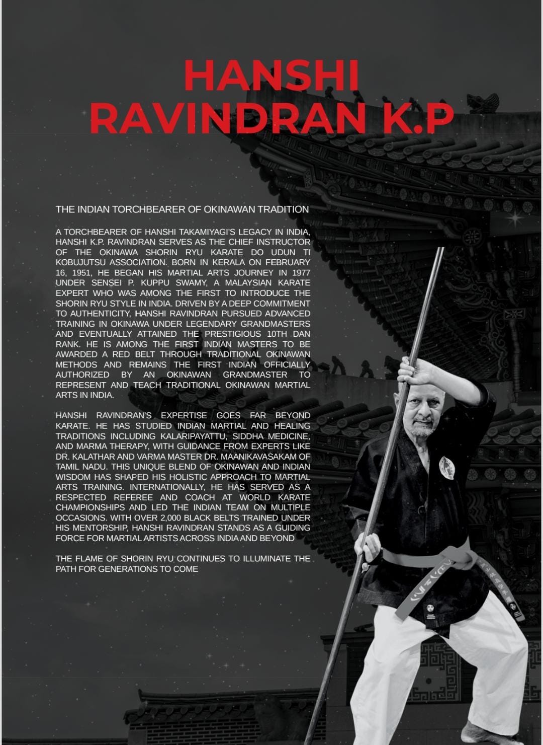Hanshi Ravindran K.P